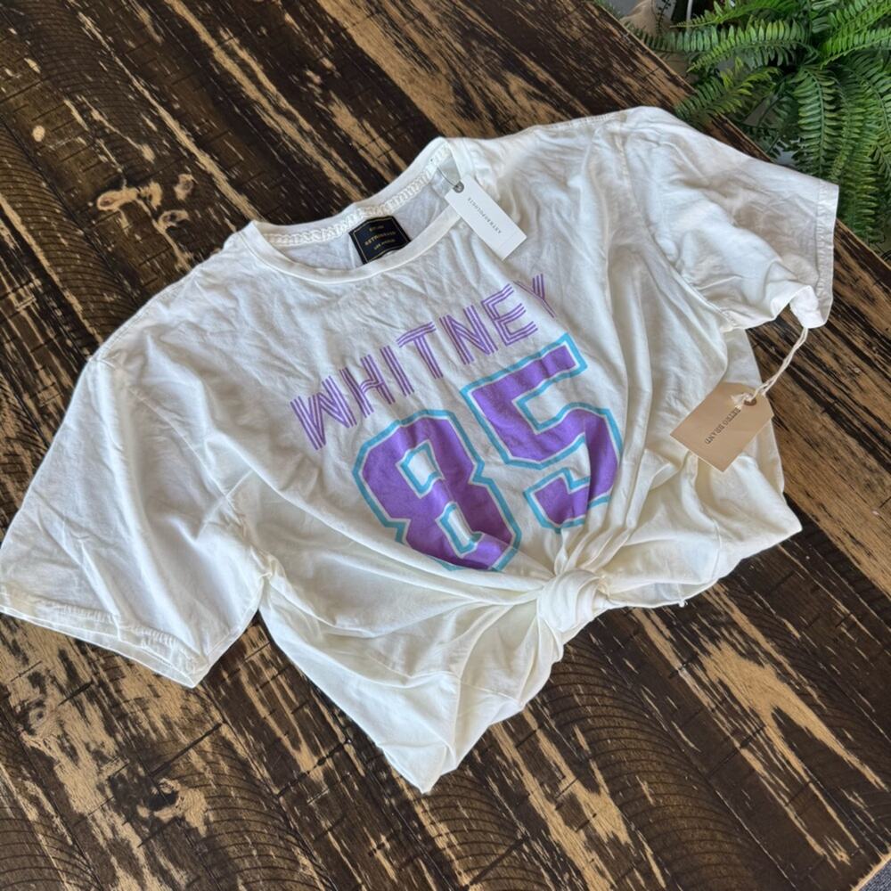 NWT - Retro Brand x Anthropologie “Whitney 85” Graphic Tee – Size X-Large